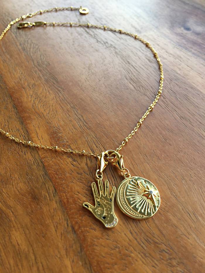 Colgante con Charms Intercambiables Casiopea Colgante con Charms Intercambiables Casiopea