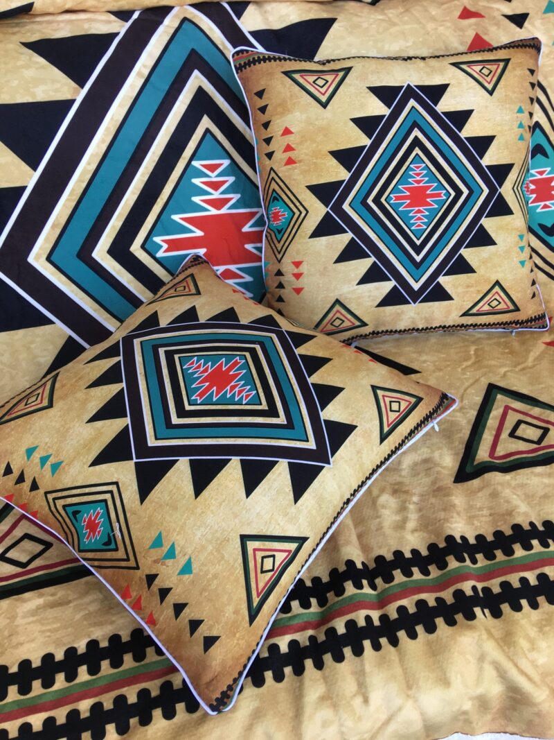 Funda de Cojín Tribal Coyote Funda de Cojín Tribal Coyote