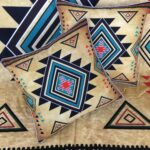 Funda de Cojín Tribal Coyote