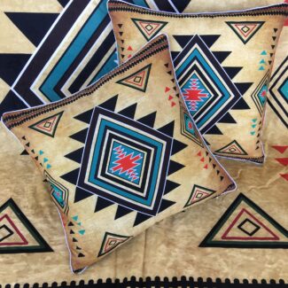 Funda de Cojín Tribal Coyote