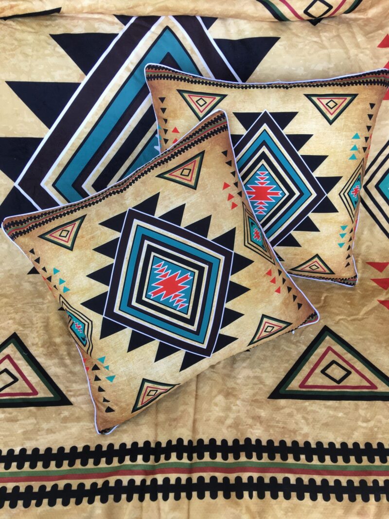 Funda de Cojín Tribal Coyote Funda de Cojín Tribal Coyote