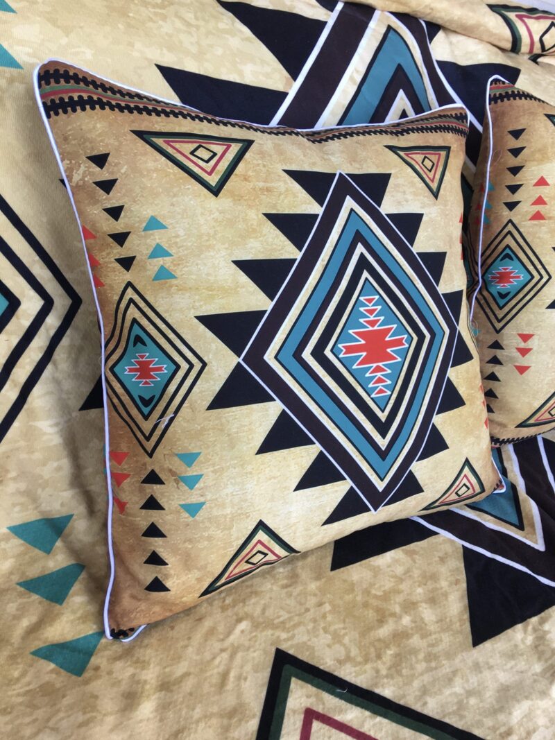 Funda de Cojín Tribal Coyote Funda de Cojín Tribal Coyote