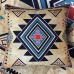 Funda de Cojín Tribal Coyote