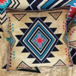 Funda de Cojín Tribal Coyote