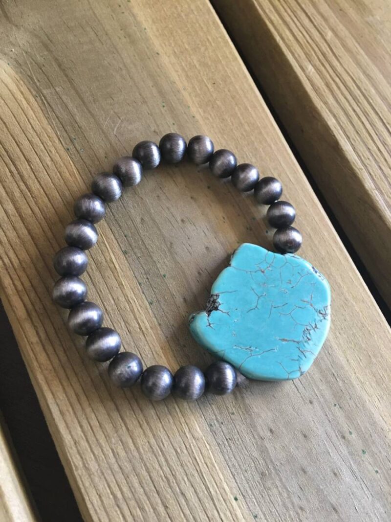 Pulsera con Turquesa Lakota Pulsera con Turquesa Lakota
