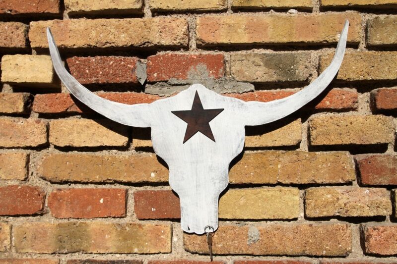Cuelga llaves Country Bull de Madera de Abedul