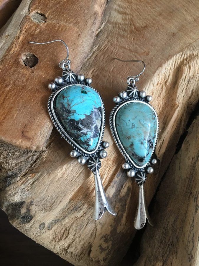 Pendientes Turquesa Serenity Alley
