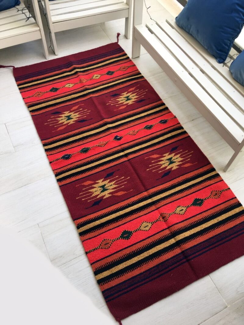 Alfombra tonos tierra tejida a mano Deadwood Alfombra tonos tierra tejida a mano Deadwood