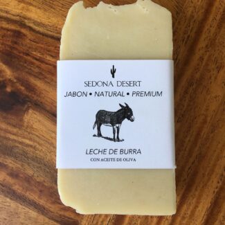 Jabón de leche de burra con Aceites Naturales Vegetales 100g