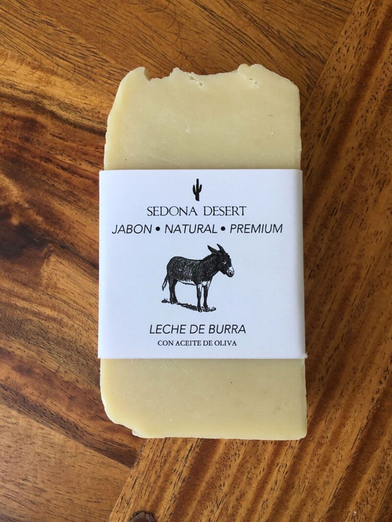 JabonLecheDeBurra1.jpg Jabón de leche de burra con Aceites Naturales Vegetales 100g