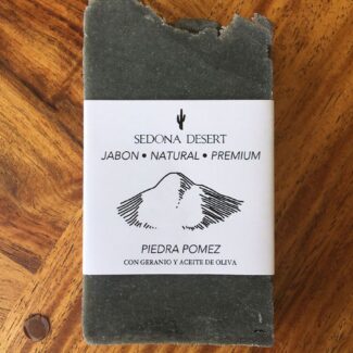 Jabón exfoliante de Piedra Pomez con Aceites Vegetales