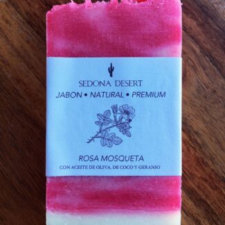 Jabón de Rosa Mosqueta con Aceites Naturales Vegetales