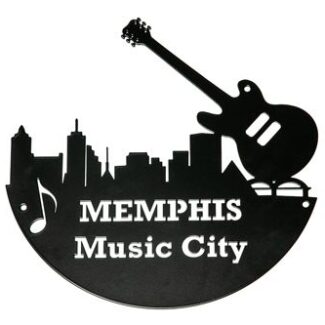 Señal de Metal Memphis Music city