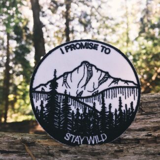 Parche de Montañas ``I Promise to Stay Wild´´