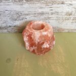 PORTAVELAS DE SAL ROSA DEL HIMALAYA