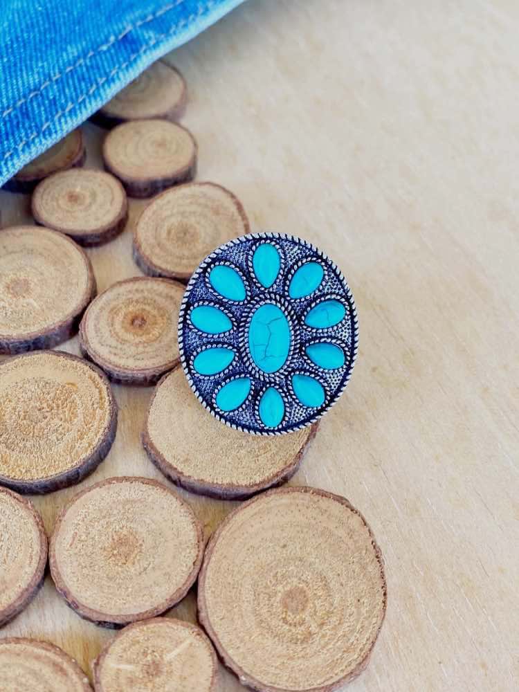 anillo-turquesas-turquoise-cluster-III anillo-turquesas-turquoise-cluster-grande-y-ajustable-estilo-nativo-americano-country-y-boho-chic