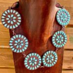 Collar Turquesa Western Beauty