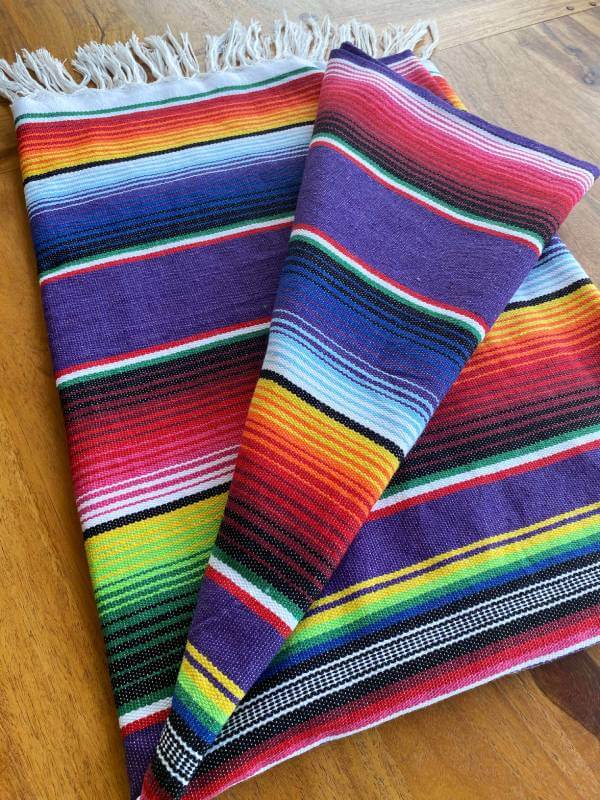 manta-mexicana-de-serape-de-rayas-colores-V Manta Mexicana de Sarape