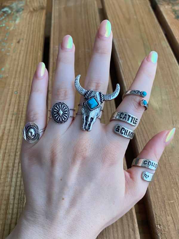 pack-de-6-anillos-bufalo-VII pack-de-6-anillos-bufalo-country-turquesa-anillos-plata-envejecida-estilo-western-boho-chic-bisuteria-vaquera