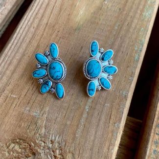pendientes-plata-envejecida-turquesa