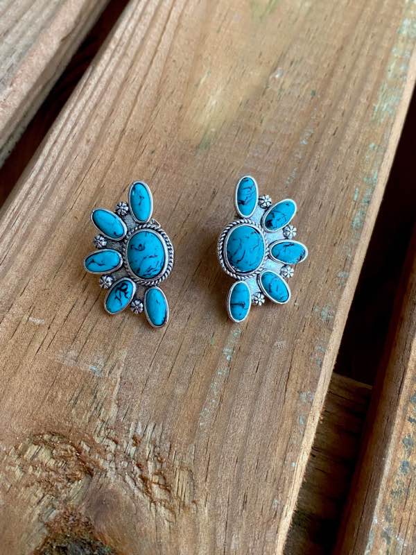 pendientes-plata-envejecida-turquesa-I pendientes-plata-envejecida-turquesa