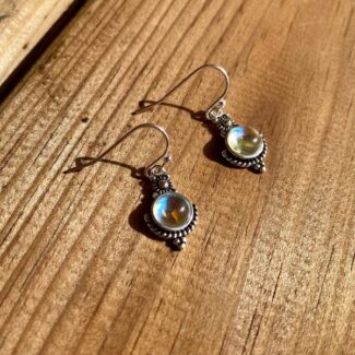 Pendientes Plata y Cristal Mágico