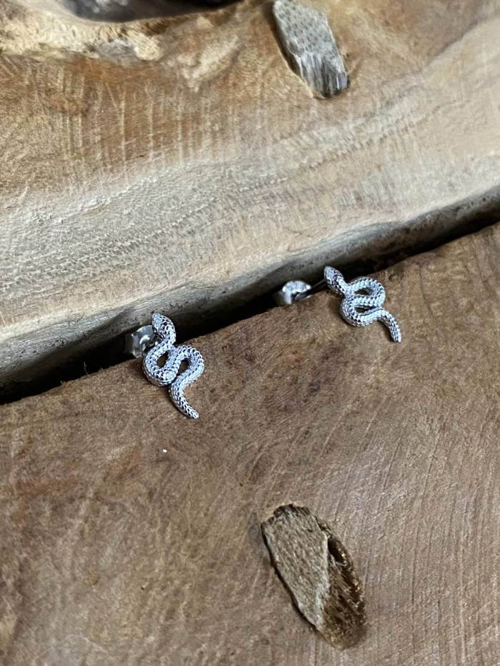 pendientes-serpiente-plata-pequeños pendientes-serpiente-plata-pequeños