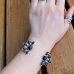 pulsera-plata-envejecida-negra-estilo-boho-country-nativo-americano-pulsera-ajustable-fina