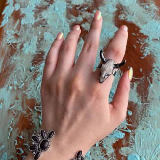 pulsera-plata-envejecida-negra-estilo-boho-country-nativo-americano-pulsera-ajustable-fina